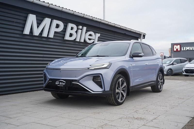 Lysblåmetal Brugt 2022 MG Marvel R Performance SUV | 174.900 kr. (Fair pris) - Billede 1/4