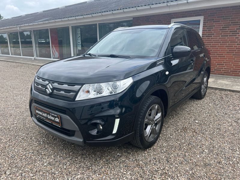Sort metal Brugt 2016 Suzuki Vitara Active SUV | 129.900 kr. (Dyr) - Billede 1/4