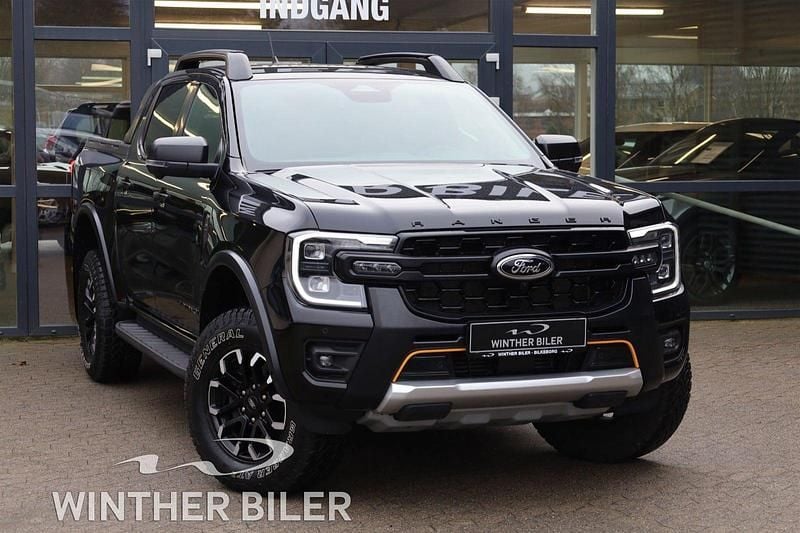 Brugt Ford Ranger Wildtrack 205 HK (150 kW) 2024 Sort Afhentning