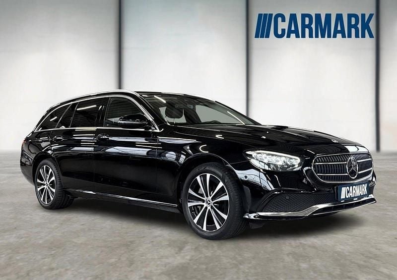 Sort Brugt 2021 Mercedes E300 Advantage Stationcar | 329.900 kr. (God pris) - Billede 1/3