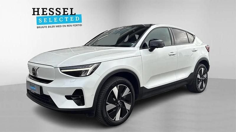 Hvid Brugt 2023 Volvo C40 Ultimate SUV | 324.900 kr. (Fair pris) - Billede 1/4