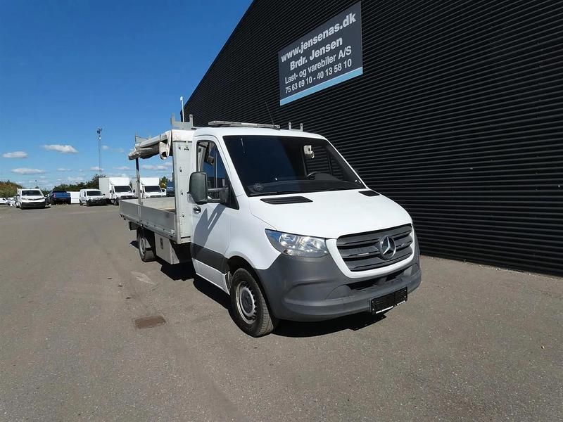 Hvid Brugt 2019 Mercedes Sprinter Van | 164.900 kr. (Super pris) - Billede 1/4