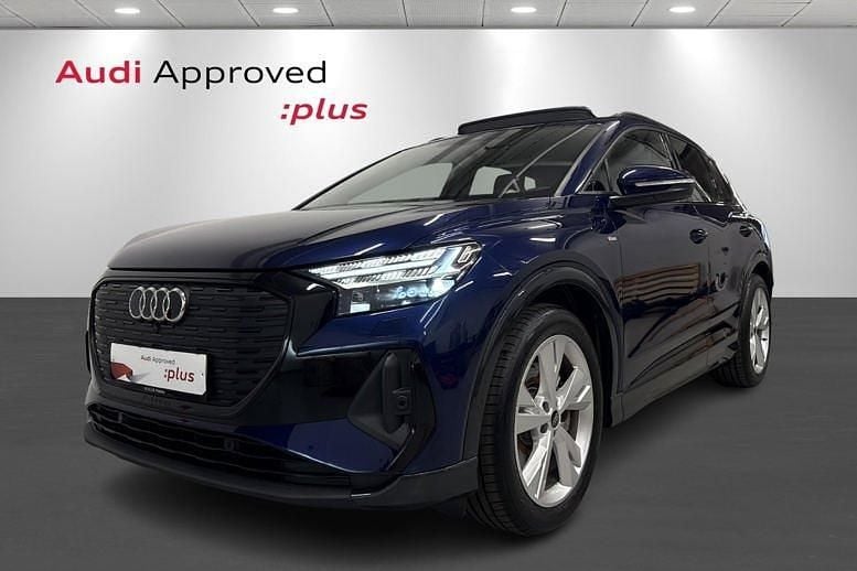 Brugt Audi Q4 e-tron S-Line 210 kW (286 HK) 2025 Mørkblåmetal SUV