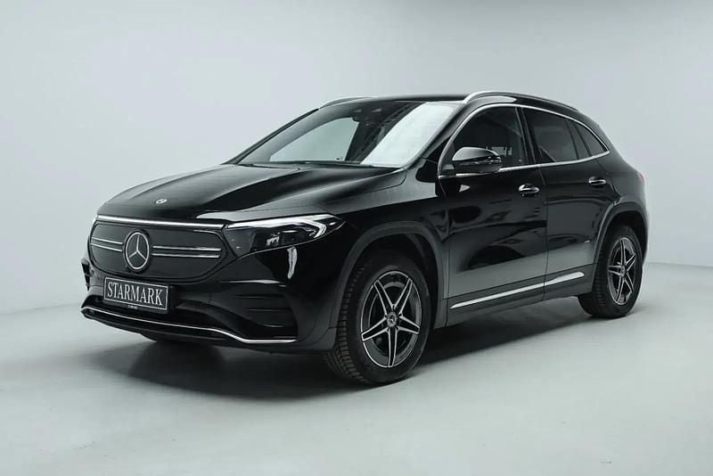 Sort Brugt 2023 Mercedes EQA250+ AMG line SUV | 314.900 kr. (God pris) - Billede 1/4