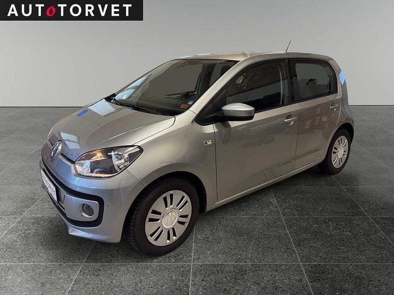 Sølvmetal Brugt 2014 VW up! move up! Hatchback | 32.700 kr. (God pris) - Billede 1/4