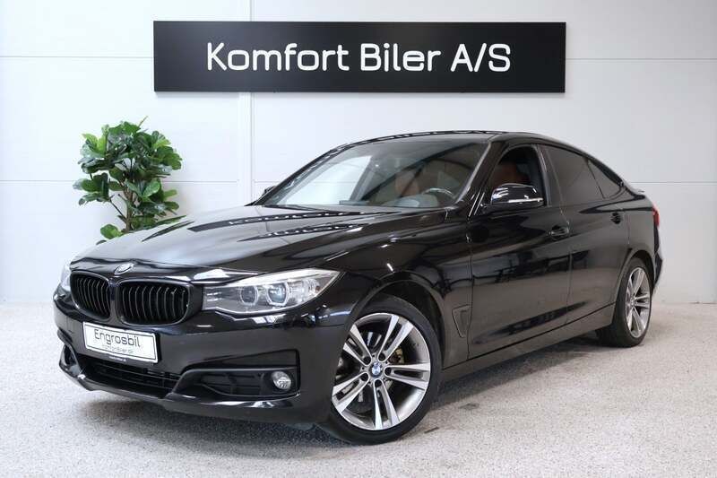 Sort Brugt 2013 BMW 320 Gran Turismo M Sport Hatchback | 104.900 kr. - Billede 1/4
