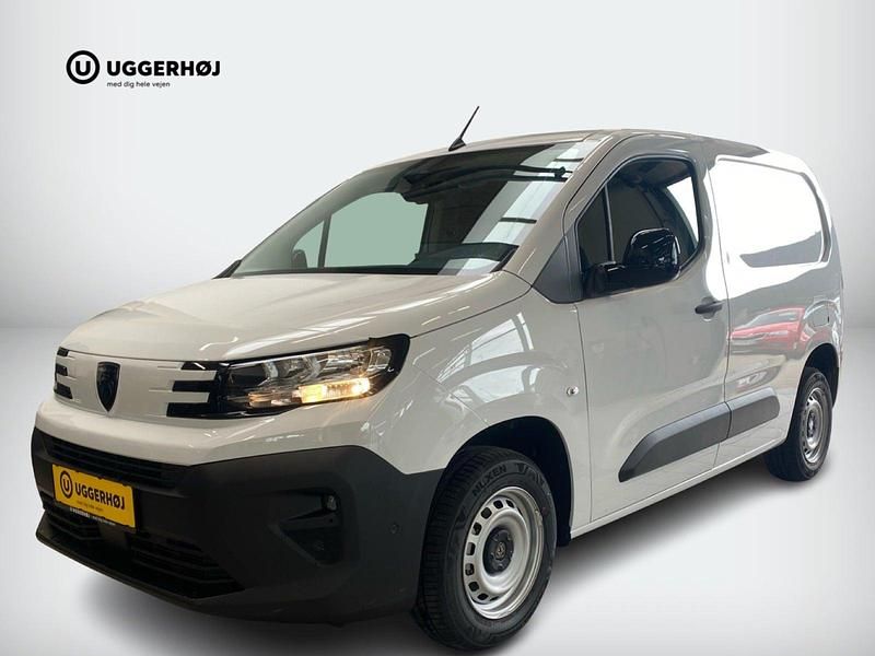 Hvid Ny 2025 Peugeot Partner MPV | 191.900 kr. - Billede 1/4