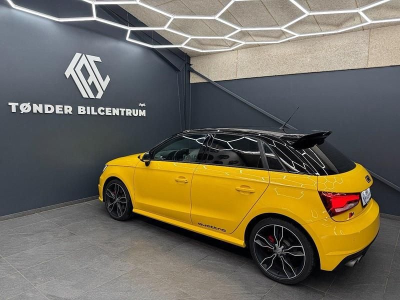 Brugt Audi S1 Sportback 231 HK (169 kW) 2016 Gul Hatchback