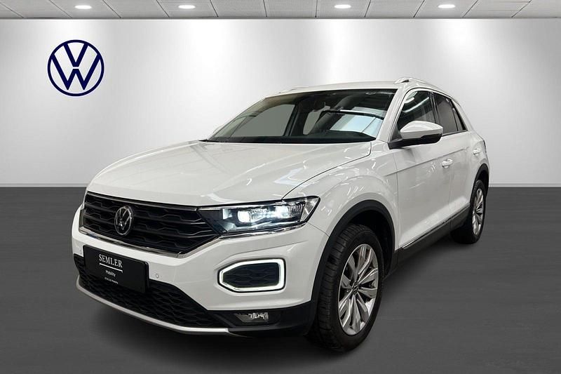 Hvidmetal Brugt 2020 VW T-Roc Sport SUV | 249.900 kr. (Fair pris) - Billede 1/4