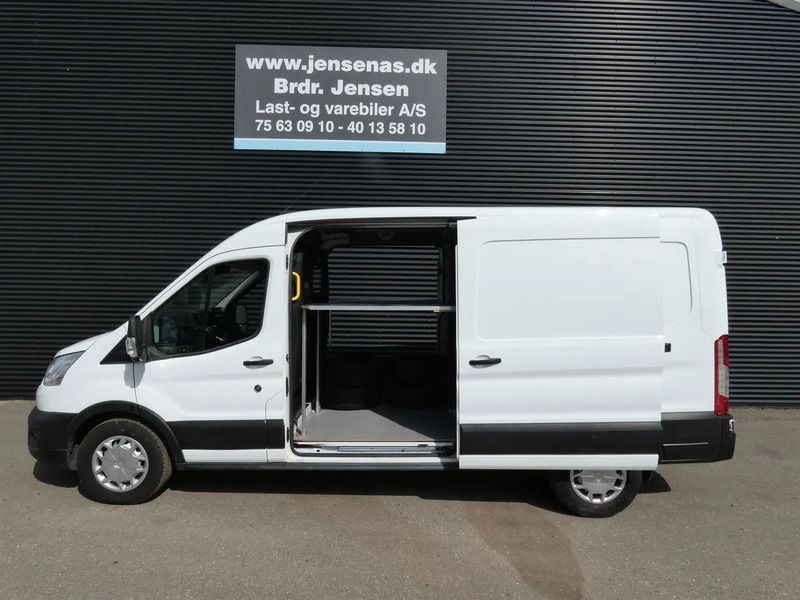Hvid Brugt 2019 Ford Transit Trend Van | 139.800 kr. - Billede 1/4
