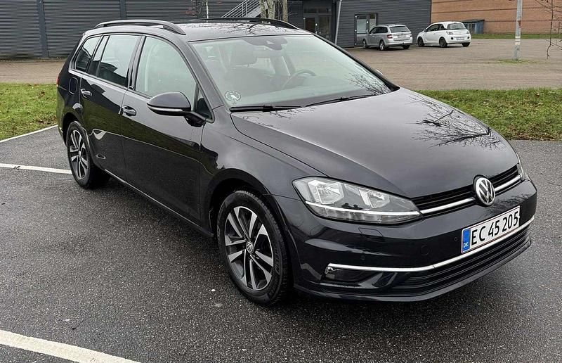 Sort Brugt 2019 VW Golf VII Comfortline Stationcar | 164.900 kr. (Fair pris) - Billede 1/4