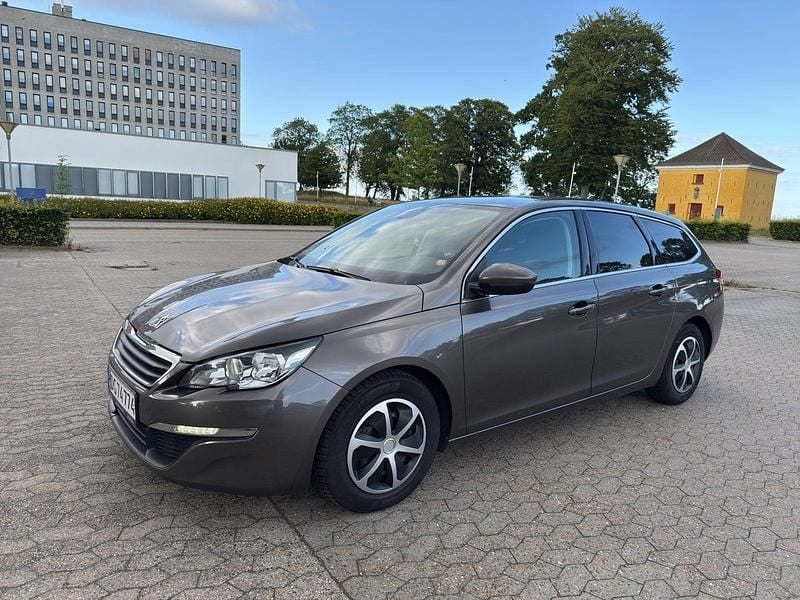 Grå Brugt 2015 Peugeot 308 Active Stationcar | 69.900 kr. (Fair pris) - Billede 1/4