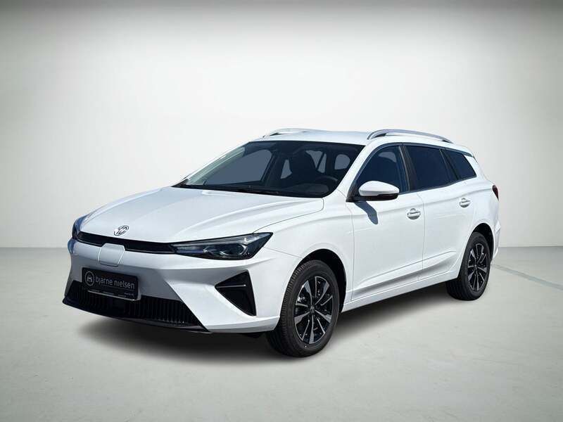 Hvid Ny 2025 MG MG5 EV Comfort Stationcar | 179.900 kr. (Fair pris) - Billede 1/4