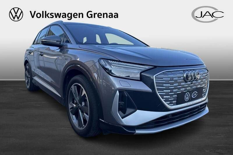 Koksmetal Brugt 2023 Audi Q4 e-tron S-Line SUV | 314.900 kr. (God pris) - Billede 1/4