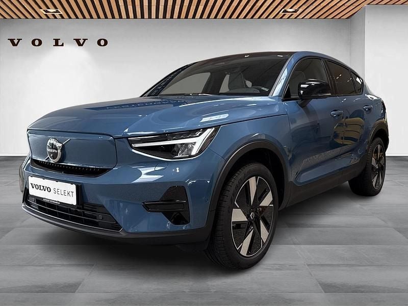 Blå Brugt 2024 Volvo EC40 Core SUV | 309.700 kr. (Fair pris) - Billede 1/4