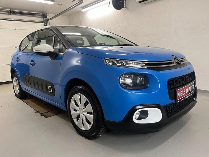 Brugt Citroën C3 Feel 75 HK (55 kW) 2016 Blå Hatchback