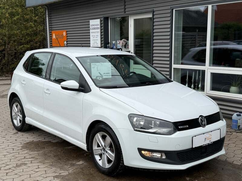 Hvid Brugt 2017 VW Polo Hatchback | 89.800 kr. (Fair pris) - Billede 1/4
