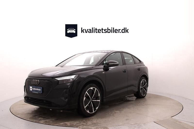 Sortmetal Brugt 2023 Audi Q4 Sportback e-tron S-Line SUV | 279.900 kr. (Super pris) - Billede 1/4