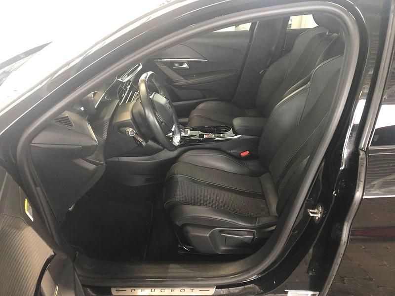 Brugt Peugeot e-208 GT-line 100 kW (136 HK) 2021 Sortmetal Hatchback
