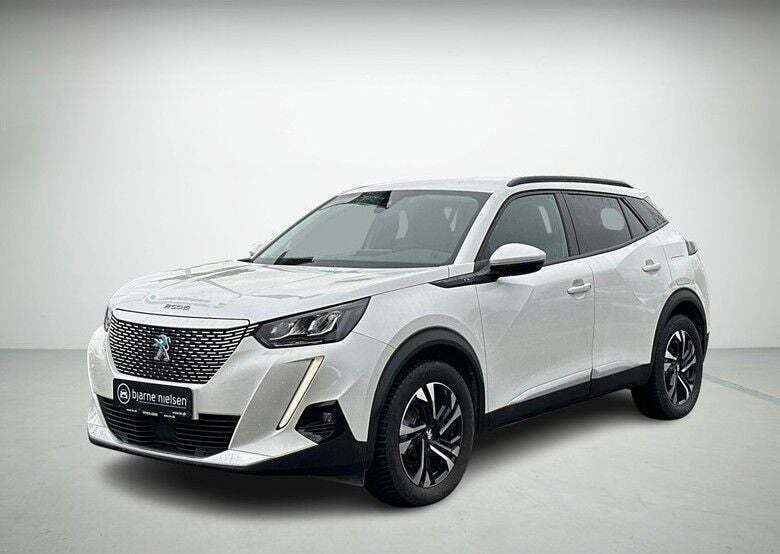 Hvid Brugt 2022 Peugeot e-2008 Allure SUV | 149.900 kr. (Fair pris) - Billede 1/4