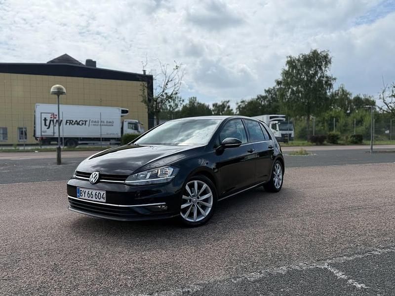 Brugt VW Golf VII Highline 150 HK (110 kW) 2018 Sort Stationcar