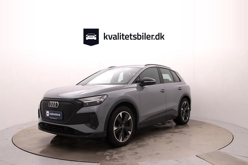 Grå Brugt 2022 Audi Q4 e-tron Advanced Plus SUV | 209.900 kr. (God pris) - Billede 1/4