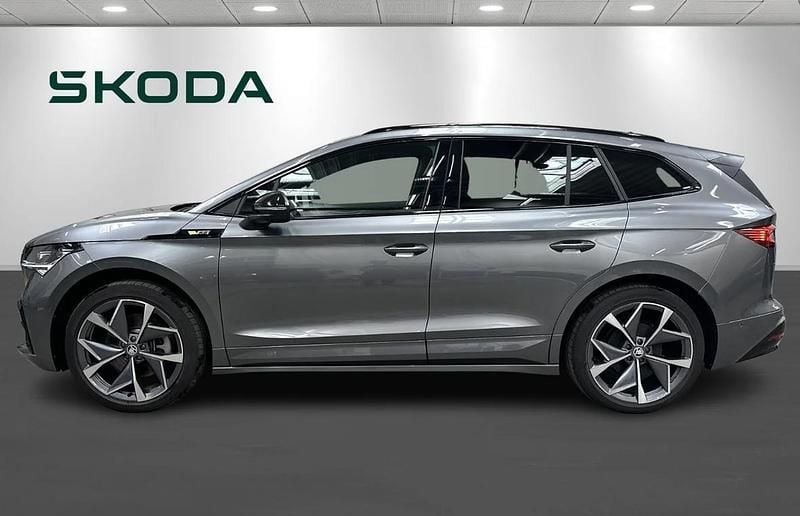 Brugt Skoda Enyaq iV RS 250 kW (340 HK) 2024 Koksmetal SUV
