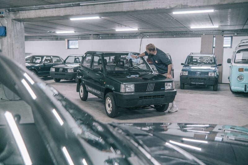 Brugt Fiat Panda 4x4 1989 Grøn Hatchback