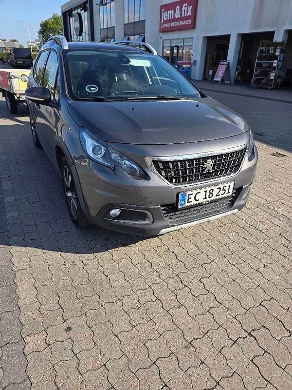 Brugt Peugeot 2008 Allure 99 HK (72 kW) 2018 Grå SUV