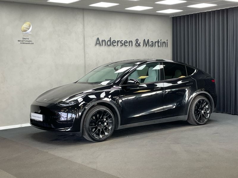 Sort Brugt 2022 Tesla Model Y SUV | 269.800 kr. (Dyr) - Billede 1/4