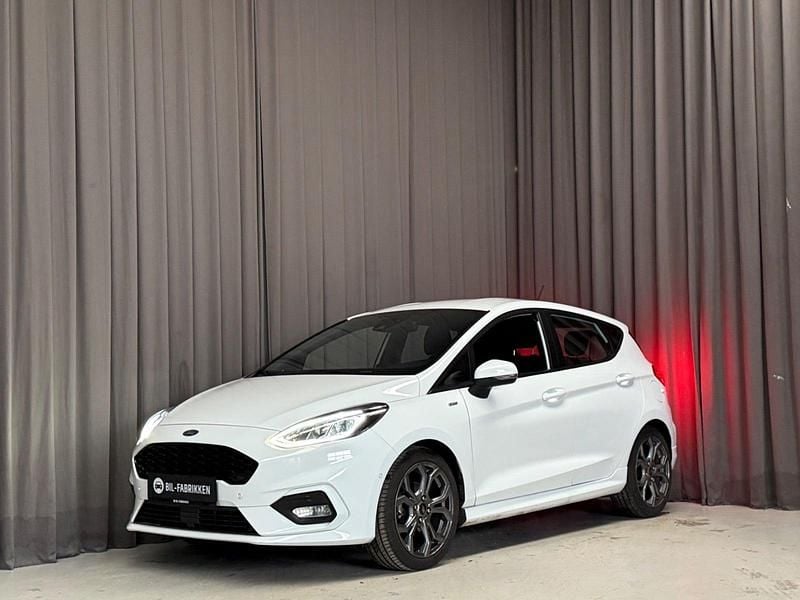 Hvid Brugt 2020 Ford Fiesta ST-Line | 129.900 kr. (Fair pris) - Billede 1/4