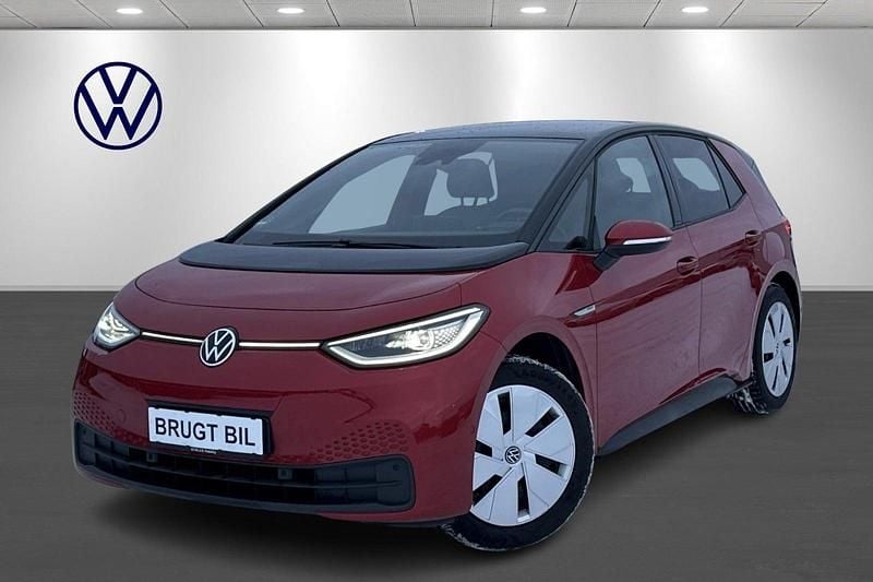 Rødmetal Brugt 2022 VW ID.3 Pro Hatchback | 184.900 kr. (Lidt for dyr) - Billede 1/4