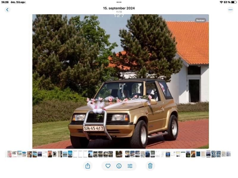 Guld Brugt 1989 Suzuki Vitara SUV | 75.000 kr. - Billede 1/4