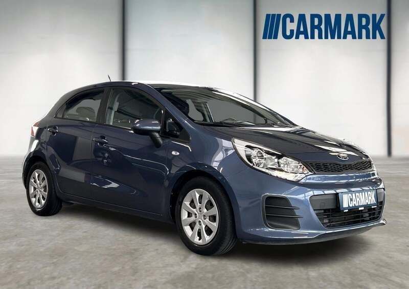 Blåmetal Brugt 2015 Kia Rio Style Hatchback | 64.600 kr. (Fair pris) - Billede 1/4