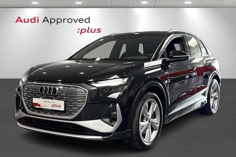 Sortmetal Brugt 2024 Audi Q4 e-tron S-Line SUV | 404.900 kr. (Super pris) - Billede 1/4