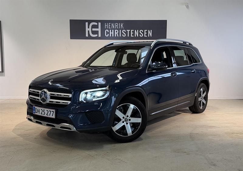 Brugt Mercedes GLB200 Progressive 150 HK (110 kW) 2021 Blåmetal SUV