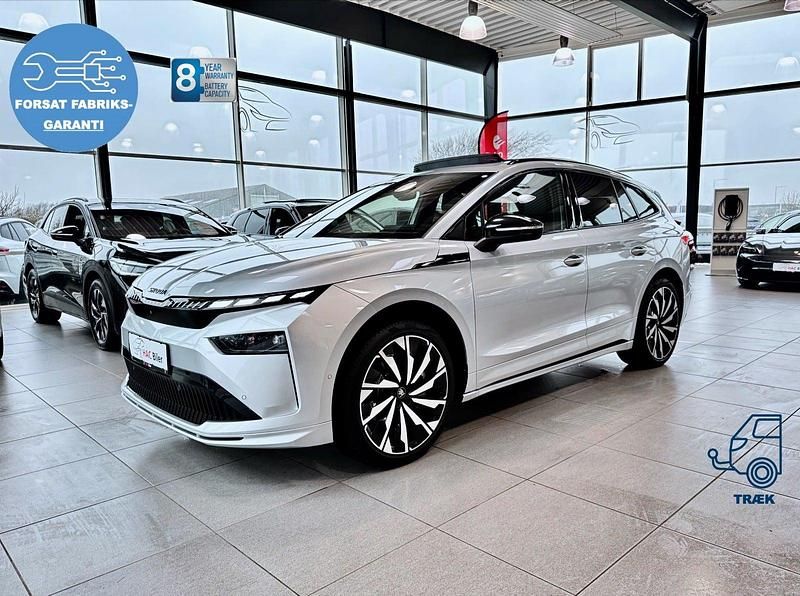 Sølvmetal Ny 2026 Skoda Enyaq iV SportLine SUV | 439.700 kr. (Lidt for dyr) - Billede 1/4