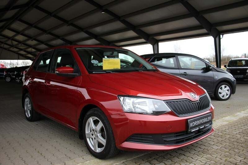 Bordeauxmetal Brugt 2016 Skoda Fabia Active Hatchback | 69.800 kr. (Fair pris) - Billede 1/4