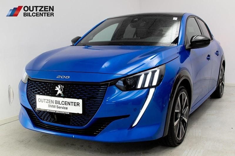 Brugt 2020 Peugeot e-208 GT Hatchback | 129.900 kr. (Fair pris) - Billede 1/4