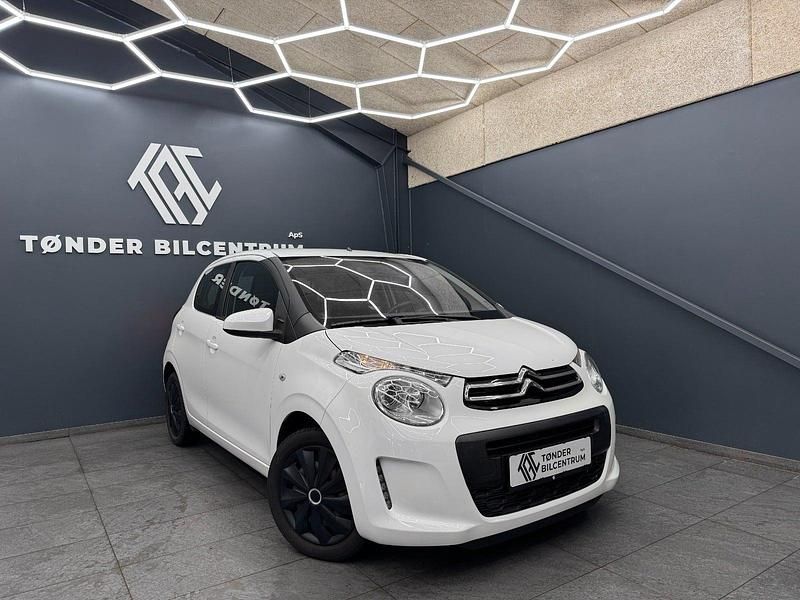 Hvid Brugt 2018 Citroën C1 PureTech Hatchback | 64.500 kr. (Fair pris) - Billede 1/4