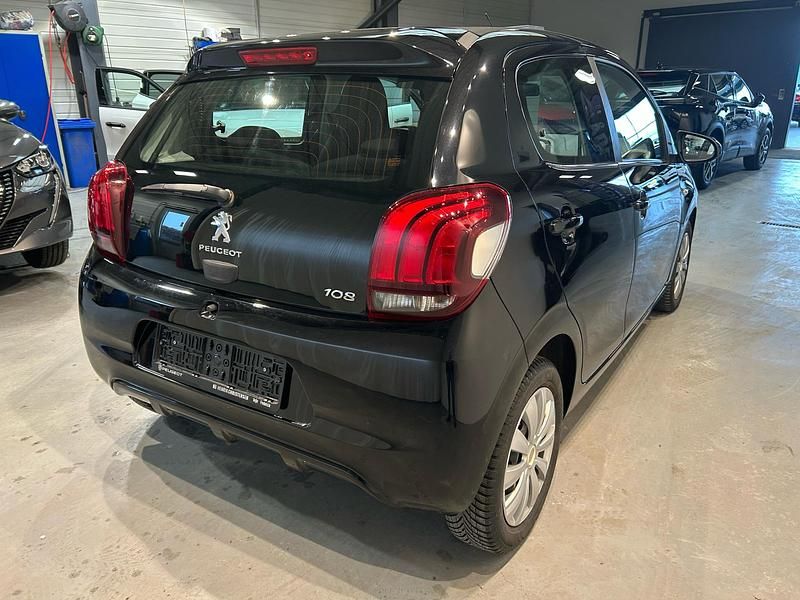 Brugt Peugeot 108 Active 69 HK (50 kW) 2014 Sort met. Hatchback