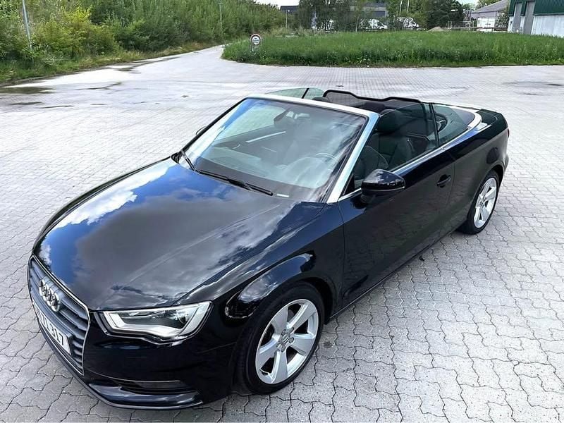 Sort Brugt 2014 Audi A3 Cabriolet Cabriolet | 179.500 kr. - Billede 1/4