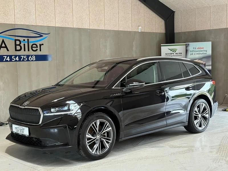 Sortmetal Brugt 2022 Skoda Enyaq iV Suite SUV | 299.900 kr. (Lidt for dyr) - Billede 1/4