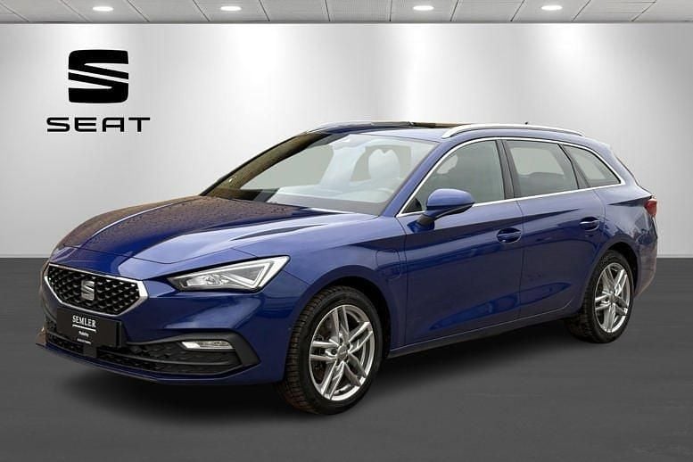 Blåmetal Brugt 2021 Seat Leon XCELLENCE | 189.900 kr. (Dyr) - Billede 1/4