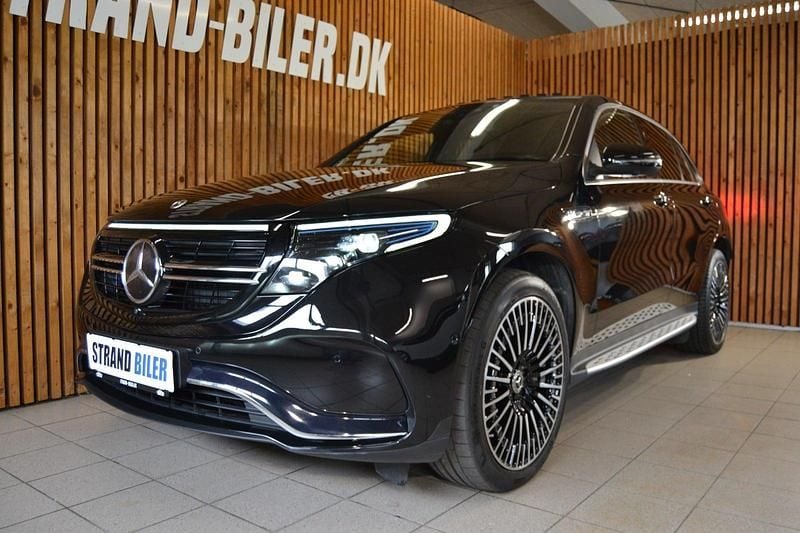Sortmetal Brugt 2021 Mercedes EQC400 AMG line SUV | 364.800 kr. (Lidt for dyr) - Billede 1/4