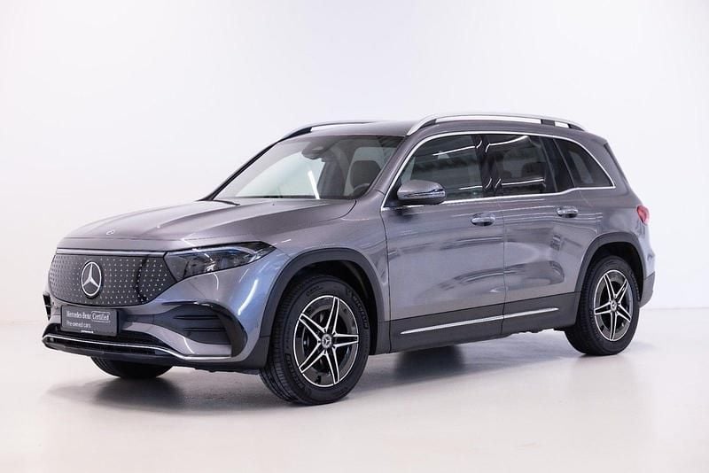 Farve: gråmetal Brugt 2024 Mercedes EQB250+ AMG SUV | 379.900 kr. (Dyr) - Billede 1/4