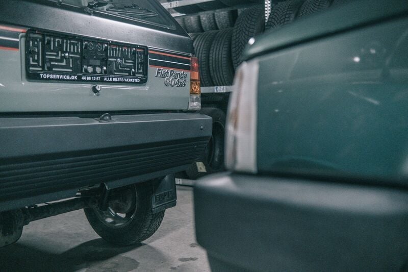 Brugt Fiat Panda 4x4 39 HK (28 kW) 1985 Grå Hatchback
