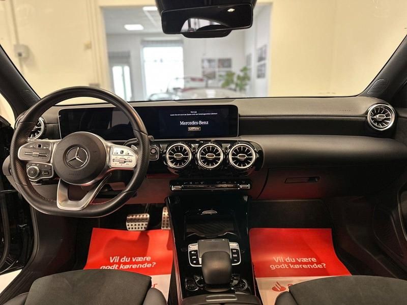 Brugt Mercedes A250 AMG line 218 HK (160 kW) 2020 Sortmetal Hatchback