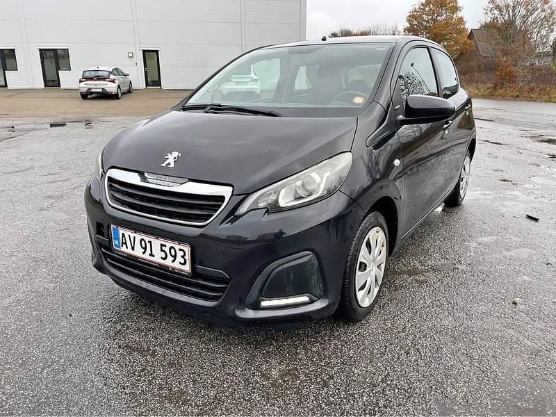 Sort Brugt 2015 Peugeot 108 Hatchback | 42.000 kr. (God pris) - Billede 1/4