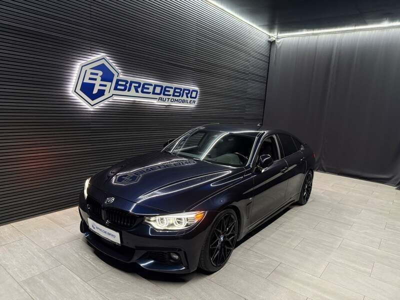 Mørkblåmetal Brugt 2016 BMW 420 Gran Coupé M Sport Coupe | 259.500 kr. - Billede 1/4